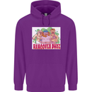 Hangover Boyz Stag Do Doo Funny Beer Mens 80% Cotton Hoodie Purple