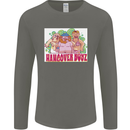 Hangover Boyz Stag Do Doo Funny Beer Mens Long Sleeve T-Shirt Charcoal