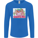 Hangover Boyz Stag Do Doo Funny Beer Mens Long Sleeve T-Shirt Royal Blue