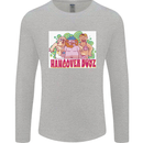 Hangover Boyz Stag Do Doo Funny Beer Mens Long Sleeve T-Shirt Sports Grey