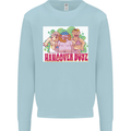Hangover Boyz Stag Do Doo Funny Beer Mens Sweatshirt Jumper Light Blue