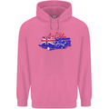 Happy Australia National Day Flag Childrens Kids Hoodie Azalea
