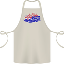 Happy Australia National Day Flag Cotton Apron 100% Organic Natural