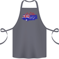 Happy Australia National Day Flag Cotton Apron 100% Organic Steel