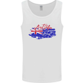 Happy Australia National Day Flag Mens Vest Tank Top White