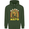 Happy Cinco De Mayo Day Mexico Childrens Kids Hoodie Forest Green