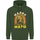 Happy Cinco De Mayo Day Mexico Childrens Kids Hoodie Forest Green