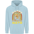 Happy Cinco De Mayo Day Mexico Childrens Kids Hoodie Light Blue