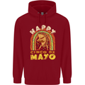 Happy Cinco De Mayo Day Mexico Childrens Kids Hoodie Red