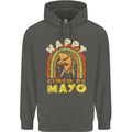 Happy Cinco De Mayo Day Mexico Childrens Kids Hoodie Storm Grey