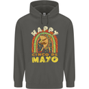 Happy Cinco De Mayo Day Mexico Childrens Kids Hoodie Storm Grey