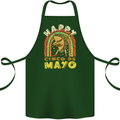 Happy Cinco De Mayo Day Mexico Cotton Apron 100% Organic Forest Green