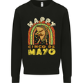 Happy Cinco De Mayo Day Mexico Kids Sweatshirt Jumper Black