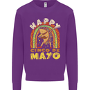 Happy Cinco De Mayo Day Mexico Kids Sweatshirt Jumper Purple
