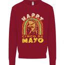 Happy Cinco De Mayo Day Mexico Kids Sweatshirt Jumper Red