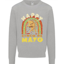 Happy Cinco De Mayo Day Mexico Kids Sweatshirt Jumper Sports Grey
