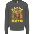 Happy Cinco De Mayo Day Mexico Kids Sweatshirt Jumper Storm Grey