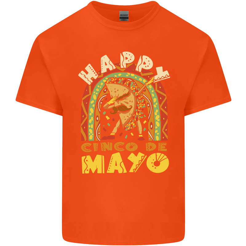 Happy Cinco De Mayo Day Mexico Kids T-Shirt Childrens Orange