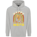 Happy Cinco De Mayo Day Mexico Mens 80% Cotton Hoodie Sports Grey