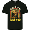 Happy Cinco De Mayo Day Mexico Mens Cotton T-Shirt Tee Top Black