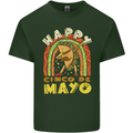 Happy Cinco De Mayo Day Mexico Mens Cotton T-Shirt Tee Top Forest Green