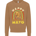 Happy Cinco De Mayo Day Mexico Mens Sweatshirt Jumper Caramel Latte