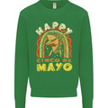 Happy Cinco De Mayo Day Mexico Mens Sweatshirt Jumper Irish Green