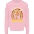 Happy Cinco De Mayo Day Mexico Mens Sweatshirt Jumper Light Pink