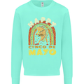 Happy Cinco De Mayo Day Mexico Mens Sweatshirt Jumper Peppermint