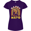 Happy Cinco De Mayo Day Mexico Womens Petite Cut T-Shirt Purple