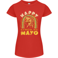 Happy Cinco De Mayo Day Mexico Womens Petite Cut T-Shirt Red