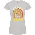 Happy Cinco De Mayo Day Mexico Womens Petite Cut T-Shirt Sports Grey