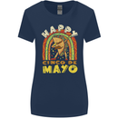 Happy Cinco De Mayo Day Mexico Womens Wider Cut T-Shirt Navy Blue