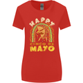Happy Cinco De Mayo Day Mexico Womens Wider Cut T-Shirt Red