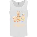 Happy Lamaween Funny Lama Halloween Mens Vest Tank Top White