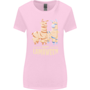 Happy Lamaween Funny Lama Halloween Womens Wider Cut T-Shirt Light Pink