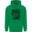 Happy New Year Still Trashy Possum Childrens Kids Hoodie Irish Green