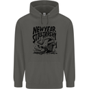 Happy New Year Still Trashy Possum Childrens Kids Hoodie Storm Grey