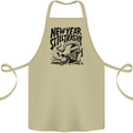 Happy New Year Still Trashy Possum Cotton Apron 100% Organic Khaki