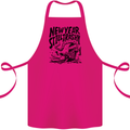 Happy New Year Still Trashy Possum Cotton Apron 100% Organic Pink