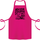 Happy New Year Still Trashy Possum Cotton Apron 100% Organic Pink