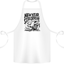 Happy New Year Still Trashy Possum Cotton Apron 100% Organic White
