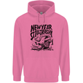 Happy New Year Still Trashy Possum Mens 80% Cotton Hoodie Azelea