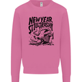 Happy New Year Still Trashy Possum Mens Sweatshirt Jumper Azalea