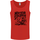 Happy New Year Still Trashy Possum Mens Vest Tank Top Red