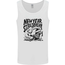 Happy New Year Still Trashy Possum Mens Vest Tank Top White