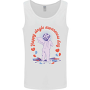 Happy Single Awareness Day Mens Vest Tank Top White