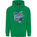 Happy Single Day Anti Valentines Romance Childrens Kids Hoodie Irish Green