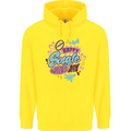 Happy Single Day Anti Valentines Romance Childrens Kids Hoodie Yellow