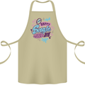 Happy Single Day Anti Valentines Romance Cotton Apron 100% Organic Khaki